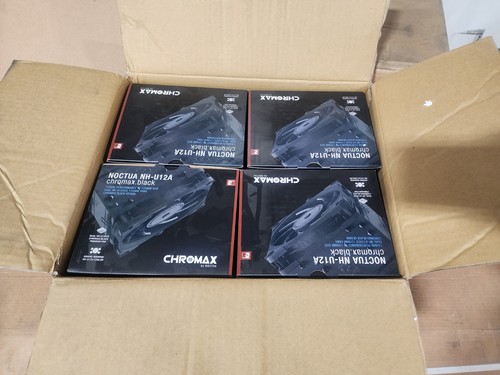 Noctua u12a chromax black - noctua, nh-u12a